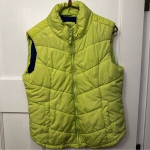 ⭐️ Aeropostale XL Neon Green Puffer Vest